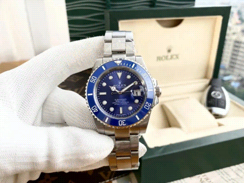 Rolex Submariner Blue Dial Watch